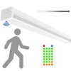 4FT Tri-Level Sensor LED Wraparound Stairwell Light with Remote, IP20,