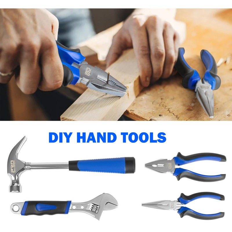 Prostormer 159-Piece Home Tool Set, General Household Tool kit with