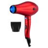 CHI 1400 Series Foldable Compact Hair Dryer, Red, 16 Oz