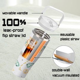 Wuepncah 30 Oz Grandma Tumbler with Handle and Straw, To My Grandma Cups Birthday Gift Ideas, Double Wall Stainless Steel Grandmother Coffee Cup Gifts, Mothers Day Gifts for Grandmas