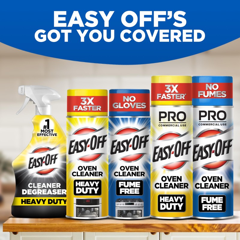 EASY-OFF Pro Fume Free Oven Cleaner, 24 oz., 2 Count