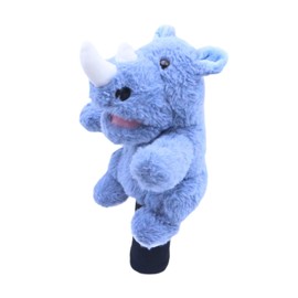 Colcolo Soft Plush Golf Wood Driver Headcover Golf Equipment Novelty Portable Transport Protect Club Head Cover for Practice Adults - Rhino