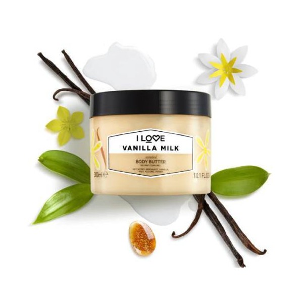 I LOVE Body Butter Vanilla Milk, 300ml