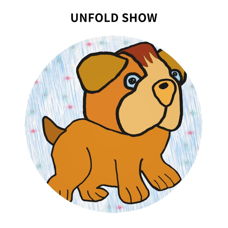 HYTTER Cartoon Pug Prints Tablecloth Round Decorative Tablecloth 60 in