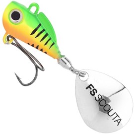 Spro Freestyle Spinnerbait 6 g Scouta Jig Spinner, Colour: Fire Tiger