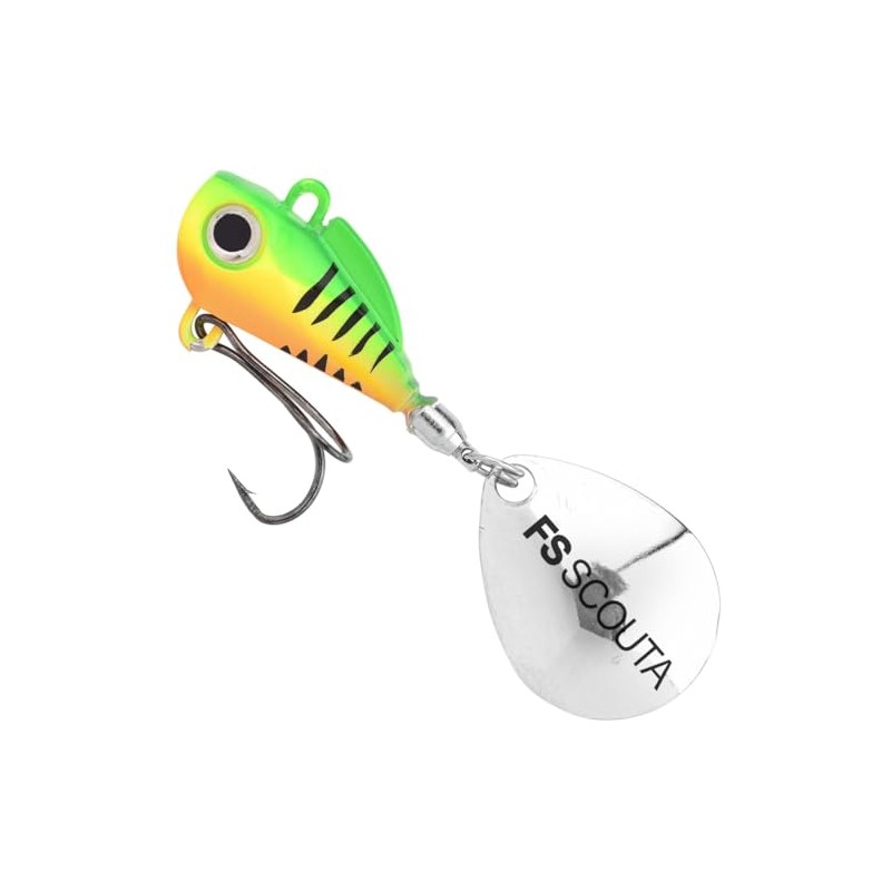 Spro Freestyle Spinnerbait 6 g Scouta Jig Spinner, Colour: Fire