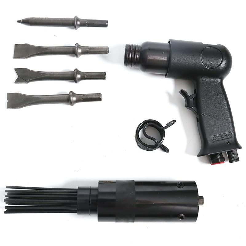 Pneumatic Needle Scaler 19 Needles and Air Hammer Pistol 4