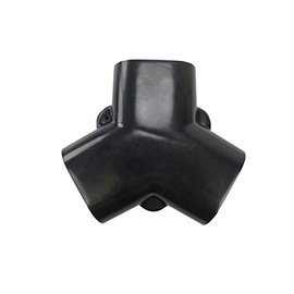 Y Duct, Duct, Flat, For 2" Hose, 2" X 2" X 2"