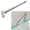 Shower Door Support 14.17 Inch (360mm) Long Wall-to-Glass Bar, Fixed