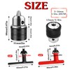 3-16mm Drill Chuck Adapter 1/2-20UNF, Hakkin Capacity Drill Chuck with