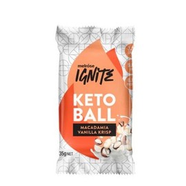Melrose Ignite Keto Ball Vanilla Mac Crisp 35g 4Pk