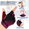BTNEEU Fingerless Cycling Gloves with Gel Half Finger Cycling Gloves