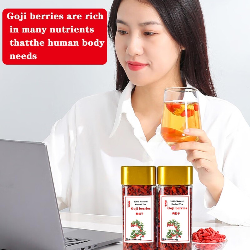 Shengmingxi Goji Berries 14.1OZ/400g Wolfberry Special Grade Goji Berry Dried