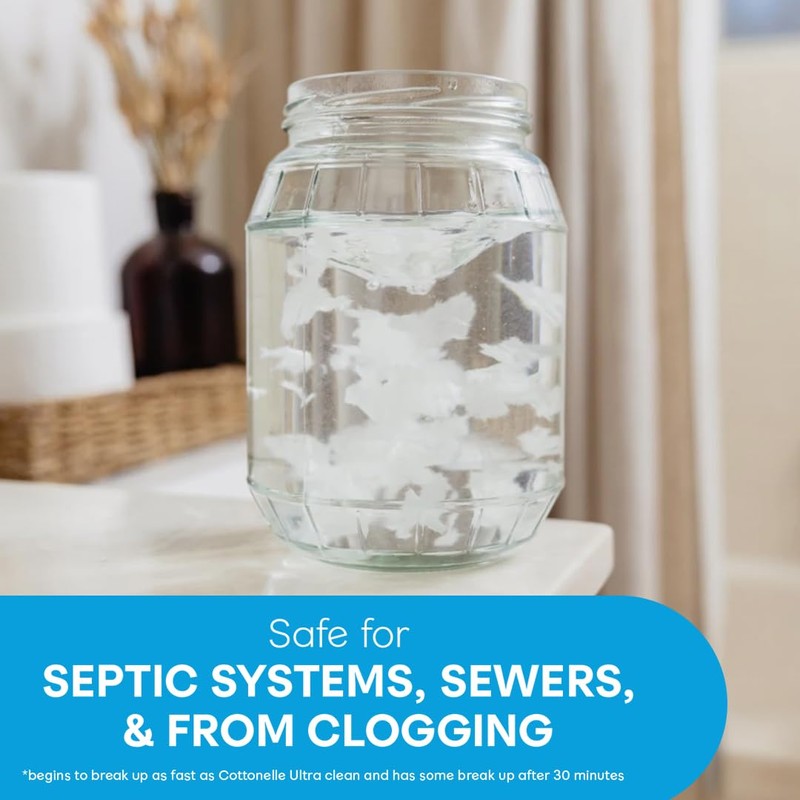 Cottonelle Ultra Clean Toilet Paper, 9 Mega Rolls = 36