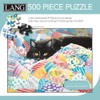 Lang Companies, Grandma's Quilt 500 Piece Puzzle by Susan Bourdet