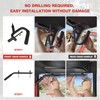 Sulythw NO Block Sunvisor Front & Rear Jeep Grab Handles,