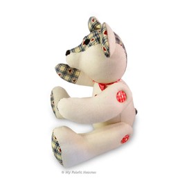 Memory Bear Sewing Pattern 22 cm Little Keepsake Teddy Bear Stuffed Soft Toy & Photo-Tutorial Booklet. Free Post by MY FABRIC HEAVEN Sewing Patterns