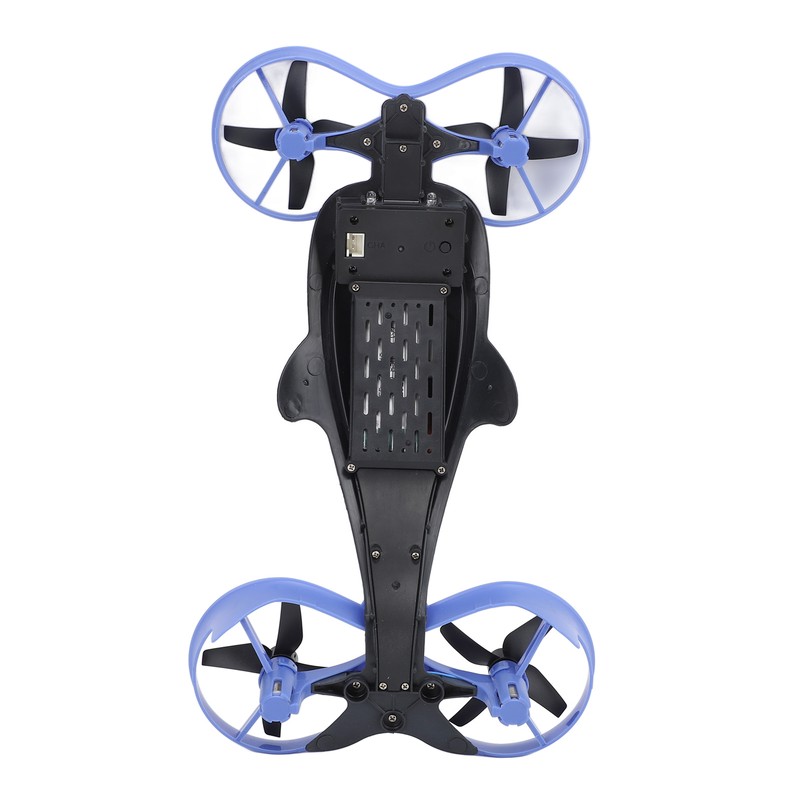 3 in 1 Drone RC Quadcopters Blue Air Water Ground