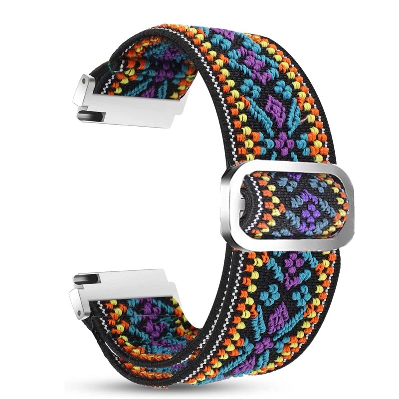 Compatible with Forerunner 165 Smart Watch Bands, Lamshaw 20mm Stretch