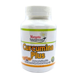 Curcumina Plus 90 cápsulas Margarita Naturalmente Pimienta