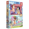 Educa - Wooden Puzzle with 25 Pieces, Bluey Super Puzzle,