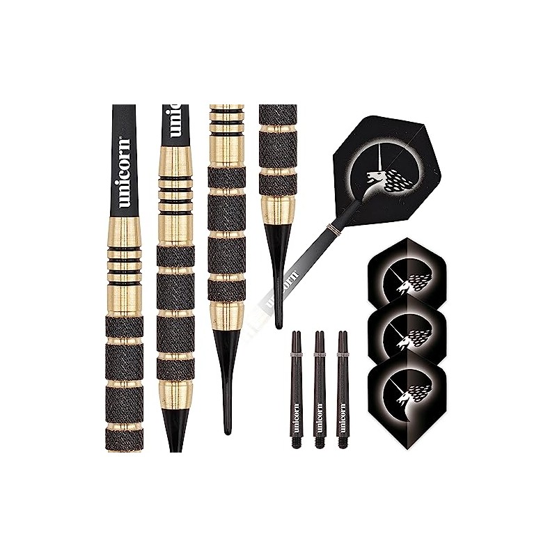 Unicorn Soft Tip Darts Set | Core Plus | Knurled
