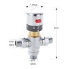Gangang Tempcontrol G1/2 Solar Energy Brass Thermostatic Water Mixing Valve(Thermostatic