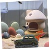 Sosoport Fish Tank Decor Resin Shrimp House Undersea Wreckage Ornament