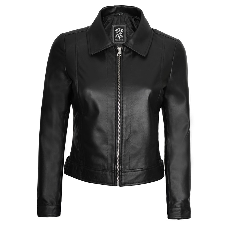 Decrum Vintage Leather Jacket - Womens Leather Jacket | [1319563]