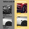 JNNJ 2 x Car Ventilation Covers, Bonnet, Air Flow Fender