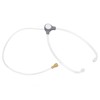 Stethoscope Transparent PP Dual Head Diagnostic Tool Accessory for Monitoring