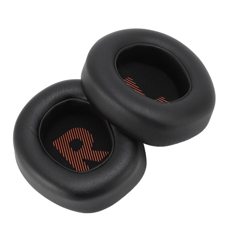 2PCS Headphone Ear Pads High Density Sponge Protein Leather Earphone