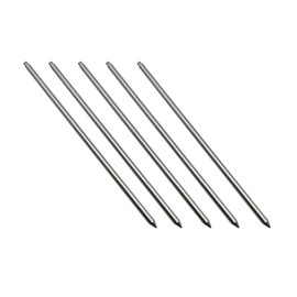 Poolzilla 5-Pack Safety Cover 18" Aluminum Lawn Spikes for Pool Cover Installation, High Grade Aluminum Spikes for Lawn and Landscape Area Assembly, 18" x 1/2"