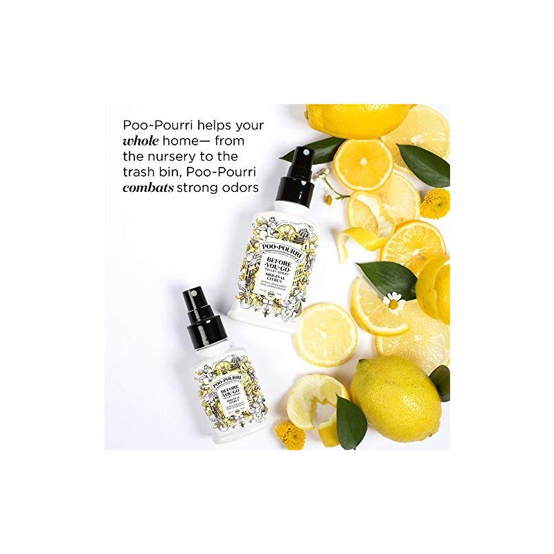 Poo-Pourri Before-You-Go In a Pinch Toilet Spray, Travel Essentials, Original