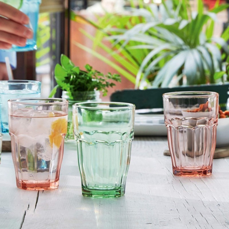 Bormioli Rocco Rock Bar 12.5 oz. Long Drink Stackable Tempered