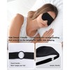 Hochoek Sleep Mask - Ventilate, Senseless, Ergonomics 3D, Side Sleeper