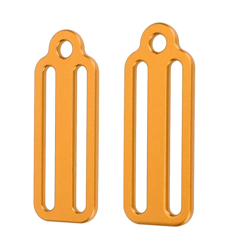 Scubas Diving Slide Fixing Buckle Stoppers Aluminium Alloy Lightweight Weight