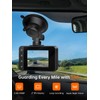 Dash Cam Front and Rear, 2.5K+1080P Dual Dash Camera for