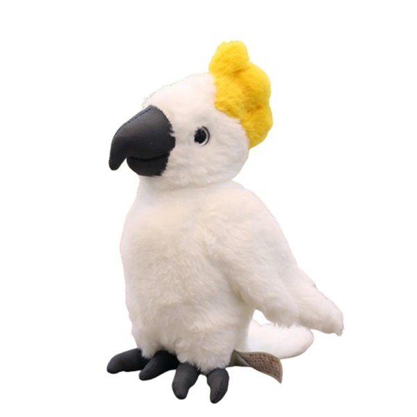 champracer Bird Parrot Plush Toy, 30 cm Cute Plush Macaw