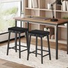 Tromlycs Saddle Stool Cushion Rectangle Barstool Cushion Seat Pad Non