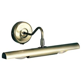 Globo Picture Lamp, Old Brass