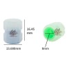 Tapon Luminoso Para Valvula De Llanta Fluorescente 8pz