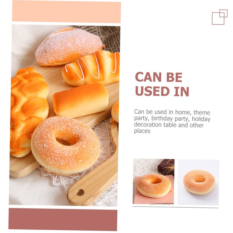 UPKOCH 2pcs Faux Donut Model Home Decoration Theme Party Birthday