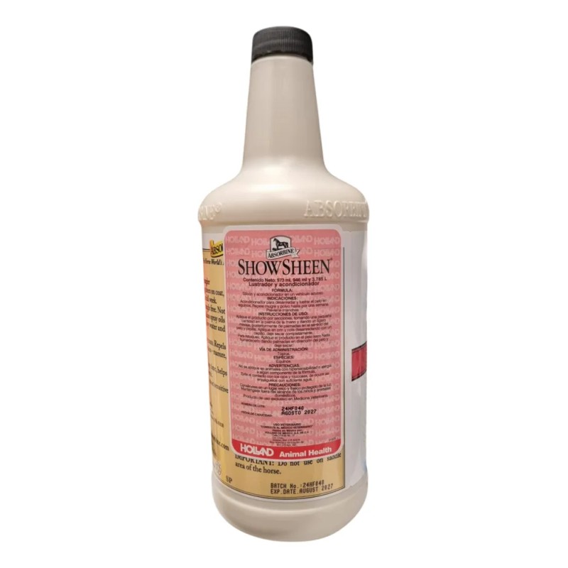 Absorbine Show Sheen Shampoo Acondicionador P Caballo 946ml
