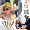 60 Pcs Employee Appreciation Gifts Bulk Car Diffuser Bottle Keychain