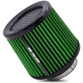 muge racing Universal 3 Inch 76mm Air Intake Filter Replacement Cone Air Filters Quality Dry Air Filter