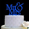 JIEEIN Mr and Mrs - Decoración para tarta de novia
