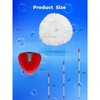 4 Pack Spin Mop Replacement Head Compatible with O-Cedar EasyWring