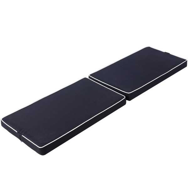 TeBaisea Boat Seat Cushion, High Density Thick Sponge Boat Bench
