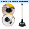 Ahad Trader Powerful plunger Heavy-duty sink unblocker Toilet plunger Shower